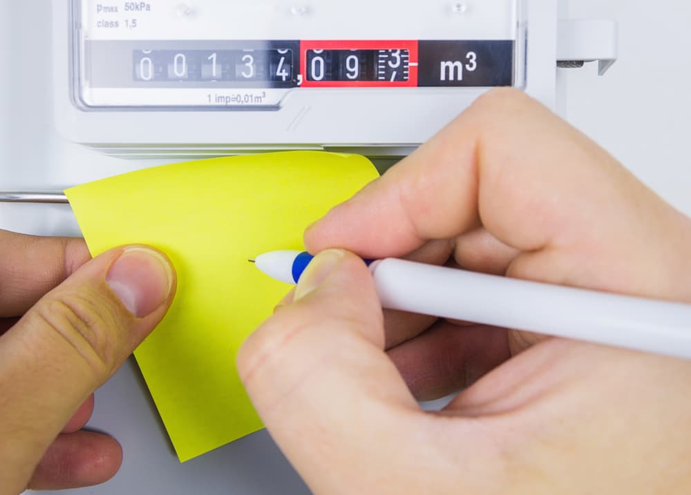 Meter reading at home