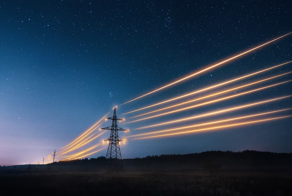 Electricity transmission towers