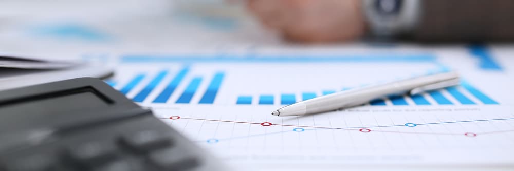calculator and graph